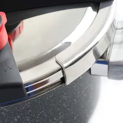 زودپز روگازی سه کاره کلیپسی دوقلوی 6+4 لیتری لایف اسمایل مدل ZDS 4+6M - صمیم کالا