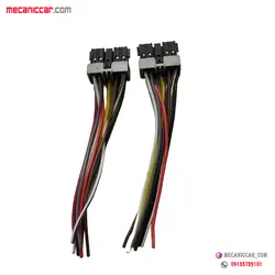 سوکت دسته راهنما و کلید شیشه بالابر چپ کوچک پژو 405 و پارس سولس