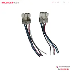 سوکت دسته راهنما و کلید شیشه بالابر چپ کوچک پژو 405 و پارس سولس