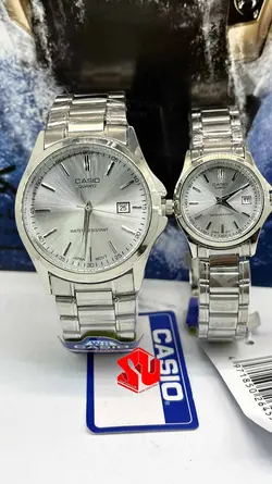 ساعت ست کاسیو رنگ سیلور CASIO MTP 1199