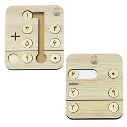 بازی آموزشی سنجاب وود بسته 2 عددی جمع و تفریق انتقالی