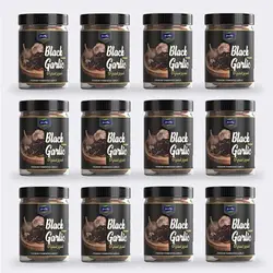 پک ۱۲ عددی سیر سیاه زوبر ۲۰۰ گرمی - فروشگاه مواد غذایی سلامت