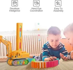 اسباب بازی بیل موزیکال چرخدنده ای دومینو ساز 120 قطعه