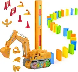 اسباب بازی بیل موزیکال چرخدنده ای دومینو ساز 120 قطعه