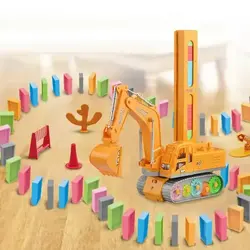 اسباب بازی بیل موزیکال چرخدنده ای دومینو ساز 120 قطعه