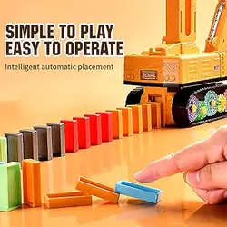 اسباب بازی بیل موزیکال چرخدنده ای دومینو ساز 120 قطعه