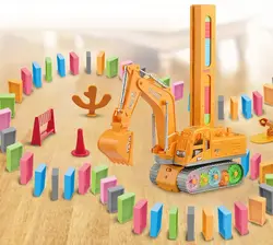 اسباب بازی بیل موزیکال چرخدنده ای دومینو ساز 120 قطعه