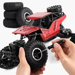 آفرود کنترلی  شارژی دسته تفنگی تعویض لاستیک مدل STRONG CLIMBING CAR