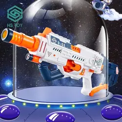تفنگ تیر اسفنجی رگباری شارژی SPACE SOFT BULLET GUN SERIES