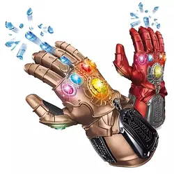 دستکش ایفای نقش اینفینیتی طرح تانوس تیرژله ای رگباری شارژی GLOVES CATAPULT