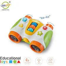 دوربین شکاری باطری خور موزیکال نشکن نوزاد مدل BABY TELESCOPE CHIMSTAR