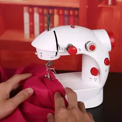 چرخ خیاطی مسافرتی شارژی راسته دوزی