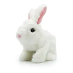 خرگوش باطری خور موزیکال راه رونده پشمالو MINI PLUSH PET PET HOUSE