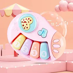 پیانو موزیکال چراغدار نشکن MUSIC TOYS