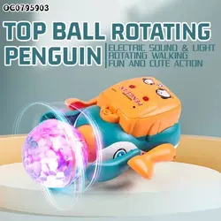 پنگوئن ملق زن توپ به دست TOP BALL ROTATING PENGUIN