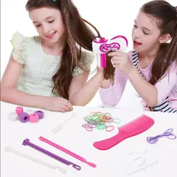 دستگاه بافت مو باطری خور Diy Rope Bracelet Toy Set For Girls