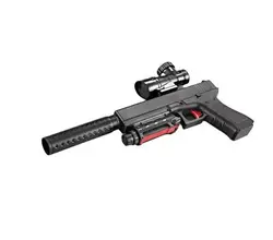 تفنگ کلت تیرژله ای رگباری شارژی JUSTICE TEAM