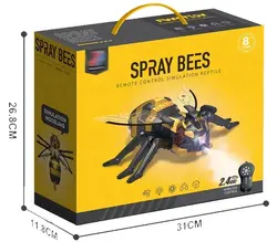 اسباب بازی زنبور کنترلی شارژی مدل راه رونده دود زا مدل SPRAY  BEES TOY