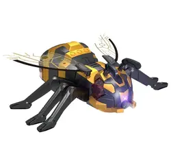 اسباب بازی زنبور کنترلی شارژی مدل راه رونده دود زا مدل SPRAY  BEES TOY