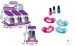 رول یدک استمپر ناخن با لاک DIY NAIL ART STUDIO BEAUTIFUL PRINCESS FASHION GIRL