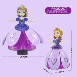 عروسک صوفیا دامن بازشو رقاص موزیکال ANGEL GIRL TOY