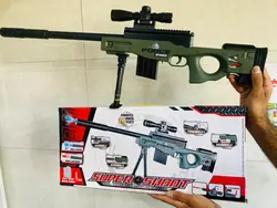 تفنگ شاتگان تیر ژله ای اسفنجی پایه دوربین دار