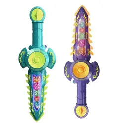 شمشیر چرخ دنده ای موزیکال چراغدار نشکن GEAR SWORD