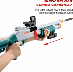 تفنگ شاتگان پوکه پران سایز بزرگ دوربین دار M 870