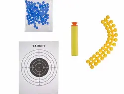 تفنگ سه کاره تیرژله ای اسفنجی ساچمه ای 330 MODEL TOY GUN