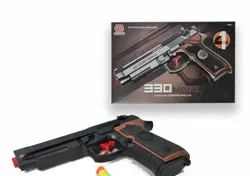 تفنگ سه کاره تیرژله ای اسفنجی ساچمه ای 330 MODEL TOY GUN