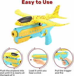 تفنگ اسباب بازی هواپیما پرتاب کن با هواپیمای فومی 4 کارهتفنگ اسباب بازی هواپیما پرتاب کن با هواپیمای فومی 4 کاره (کپی)