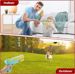 تفنگ اسباب بازی هواپیما پرتاب کن با هواپیمای فومی 4 کارهتفنگ اسباب بازی هواپیما پرتاب کن با هواپیمای فومی 4 کاره (کپی)