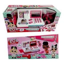 ست صندوق فروشگاهی طرح ال او ال CASH REGISTER LOL TOY