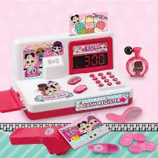 ست صندوق فروشگاهی طرح ال او ال CASH REGISTER LOL TOY