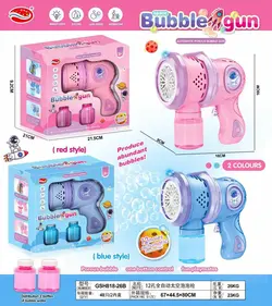 دستگاه حباب ساز مخزن دار موزیکال چراغدار