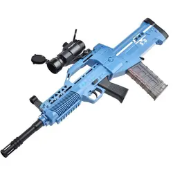 تفنگ تیر اسفنجی رگباری شارژی دوربین دار M416
