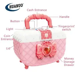 گاوصندوق رمزدار اثر انگشتی موزیکال دخترانه