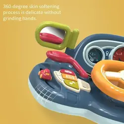 اسباب بازی فرمان و داشبورد استارتی آینه بغل موزیکال