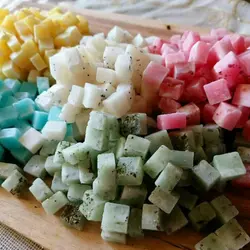 قند نیشکری سفید فدک طعم زنجبیلی (250گرم)