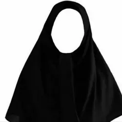 مقنعه مشکی نخی بروجرد فدک (سایز۸۰)