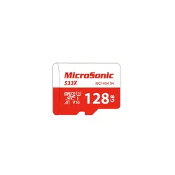 کارت حافظه MicroSD میکروسونیک مدل NC1404 کلاس 10 ظرفیت 128 گیگابایت