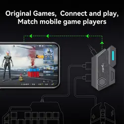 کیبورد و ماوس مخصوص موبایل جکنگ مدل JK-913 همراه با مبدل