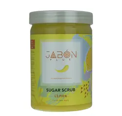 اسکراب شکری لایه بردار پوست ژبن پلاس مدل Lemon وزن 900 گرم
