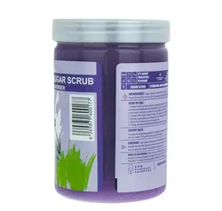 اسکراب شکری لایه بردار پوست ژبن پلاس مدل Lavender وزن 900 گرم