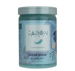 اسکراب شکری لایه بردار پوست ژبن پلاس مدل Blueberry وزن 900 گرم