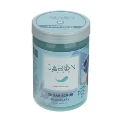 اسکراب شکری لایه بردار پوست ژبن پلاس مدل Blueberry وزن 900 گرم