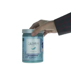 اسکراب شکری لایه بردار پوست ژبن پلاس مدل Blueberry وزن 900 گرم