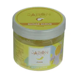 اسکراب شکری لایه بردار پوست ژبن پلاس مدل Lemon وزن 450 گرم