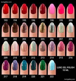 لاک ژل لوکسی LUXE حجم 10 میل