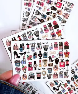 لنز ناخن اکسسوری دخترانه لاکچری